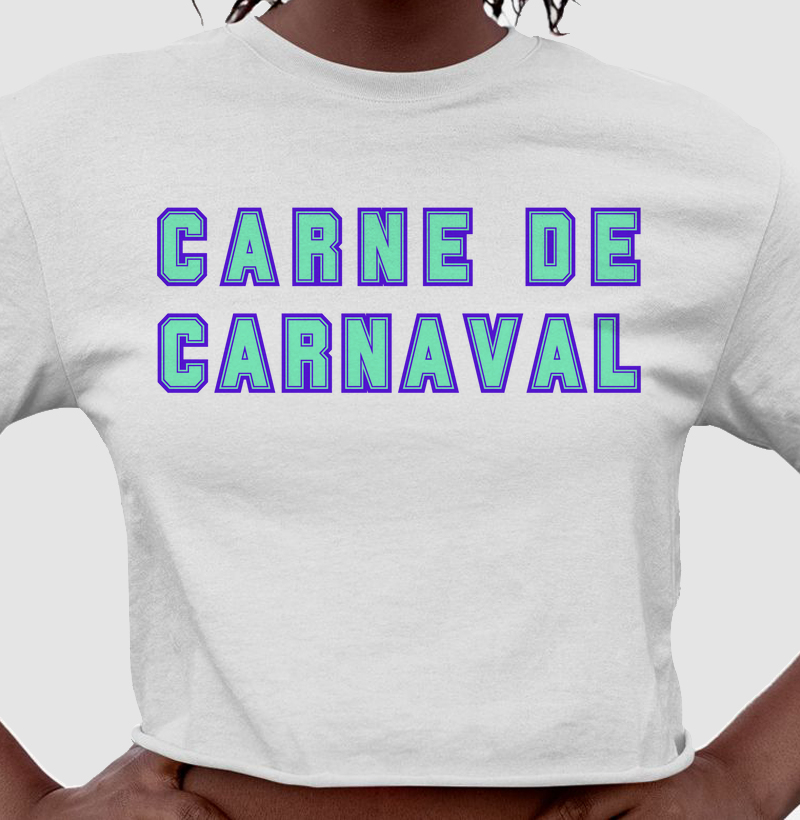 Cropped Carne de Carnaval