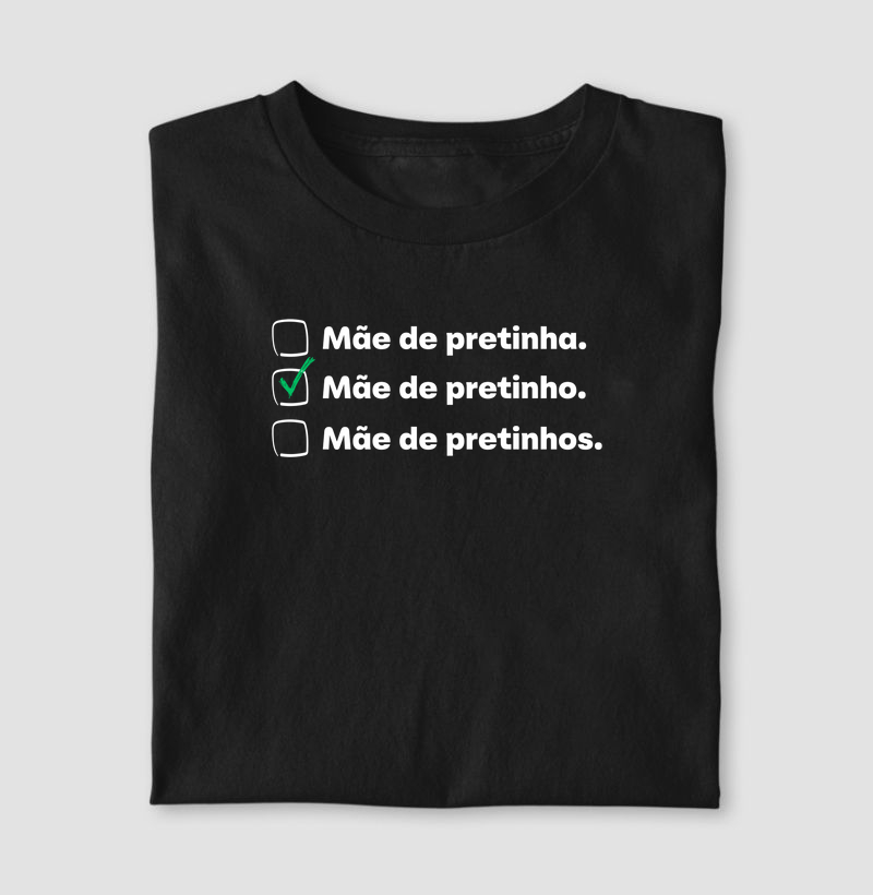 Mãe de pretinho