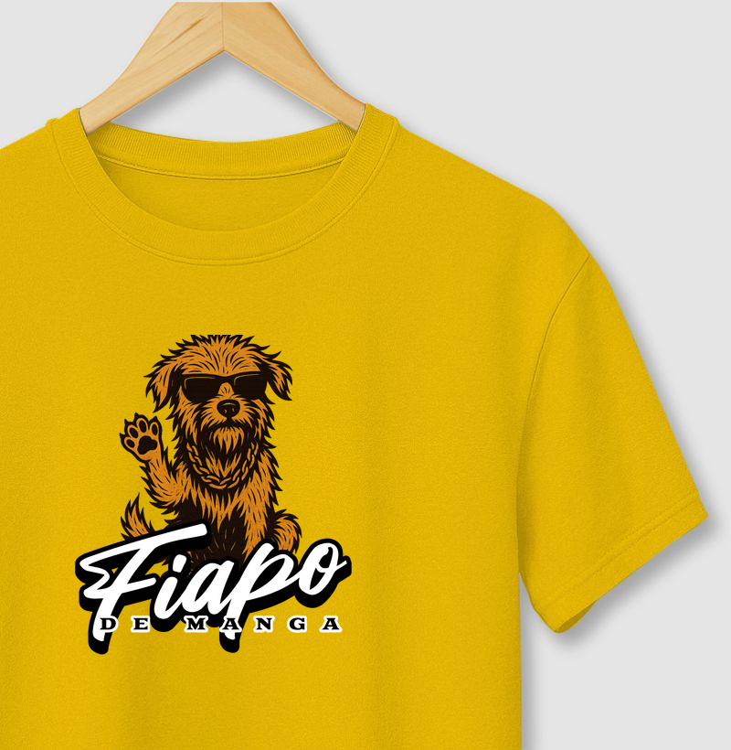 Camiseta Fiapo de Manga