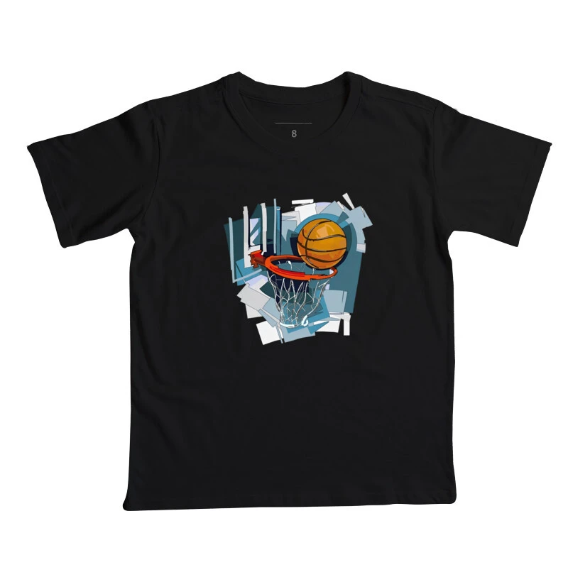 Camiseta Infantil Cesta Geométrica