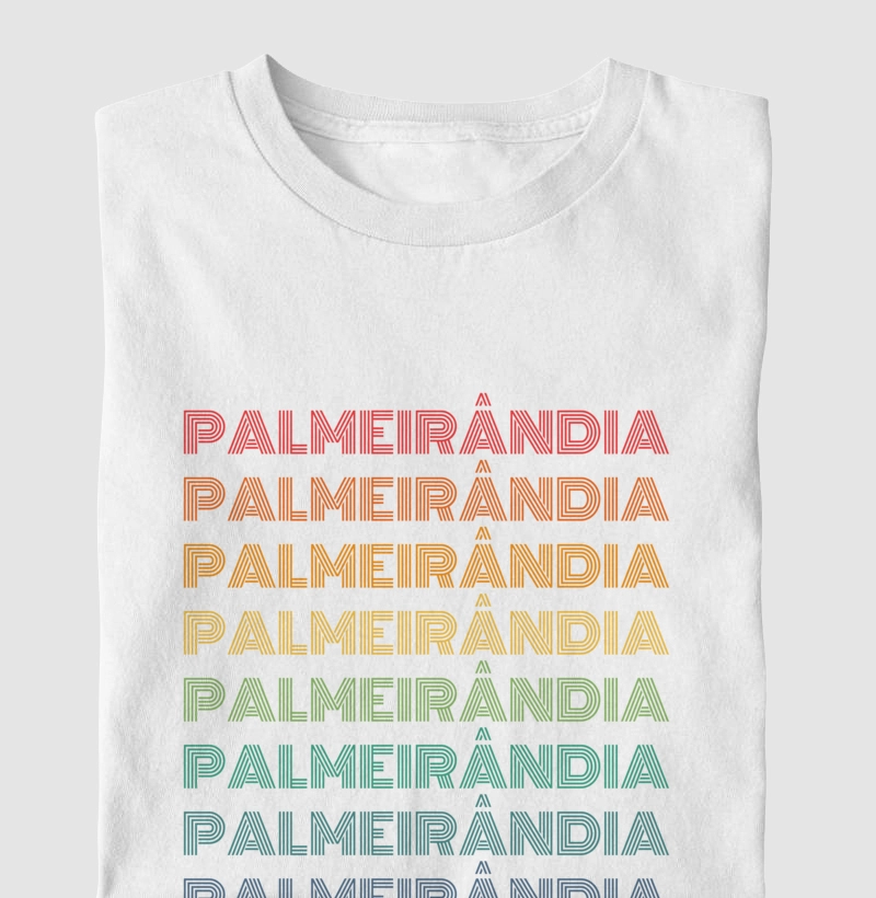 Palmeirândia Letreiro Retrô