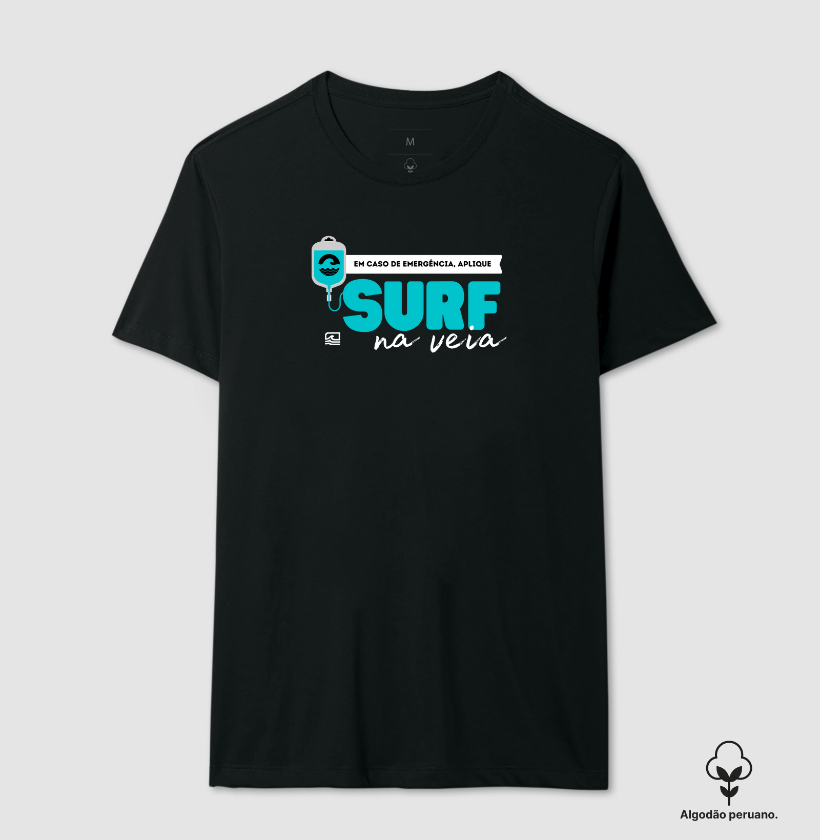Surf na Veia (Algodão Peruano)