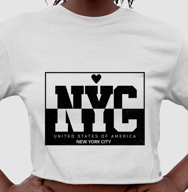 NYC – Estilo Retrô Contemporâneo | Mini Tee