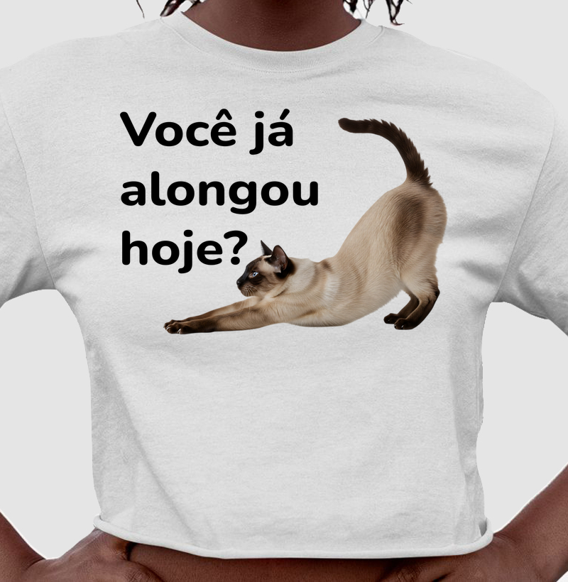 Você já alongou hoje? Cat