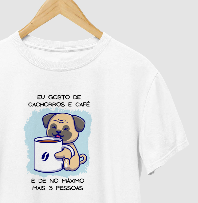 Eu gosto de cachorros e de no máximo mais 3 pessoas