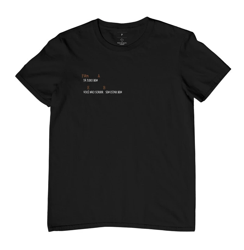 Camiseta Ta Tudo Bem Cifra