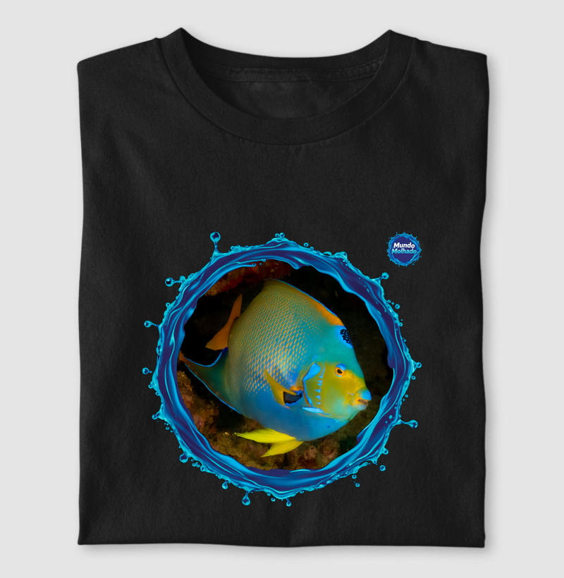 Peixe Anjo-Rainha - Roatan