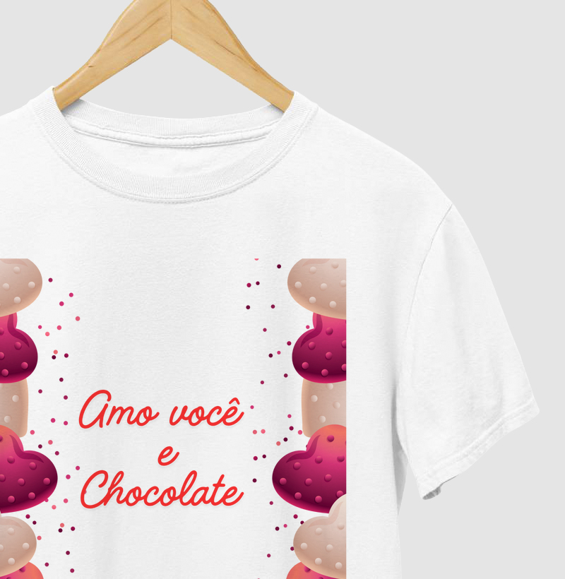 T-shirt amo você