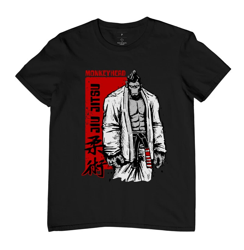 Camiseta MonkeyHead Jiu-Jitsu