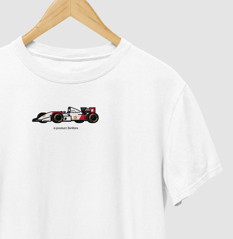 T-shirt Marlboro Senna (Cartoon F1)