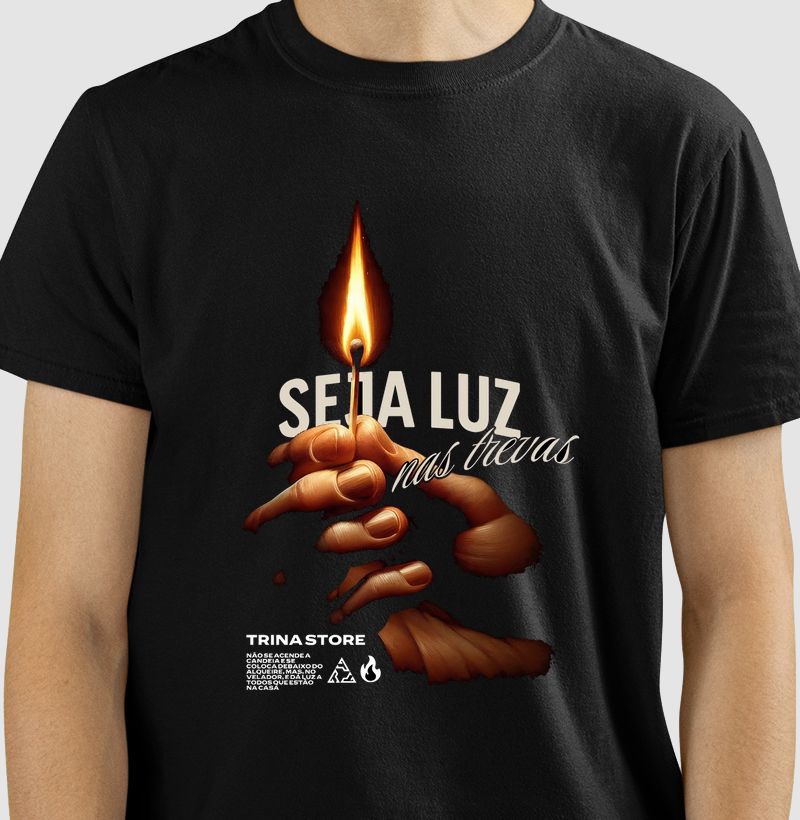 CAMISETA SEJA LUZ