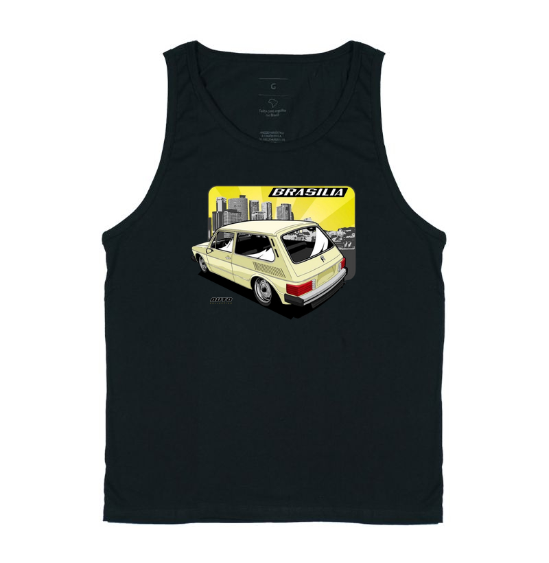 Camiseta vw Brasília