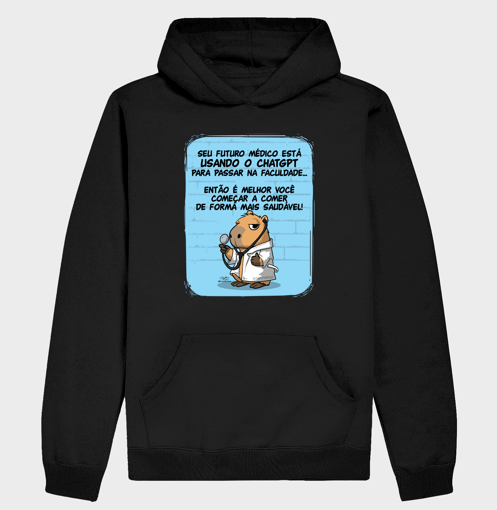Camiseta Capivara Médico