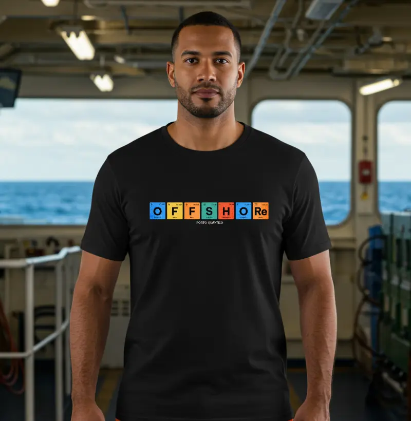 Camiseta Unissex 100% Algodão – DNA Offshore