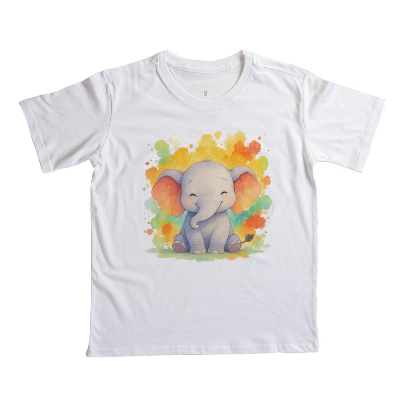 Elefante - estilo aquarela (infantil)