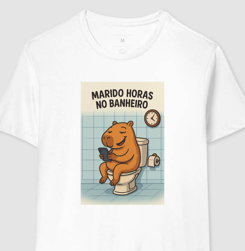 Marido Horas no Banheiro