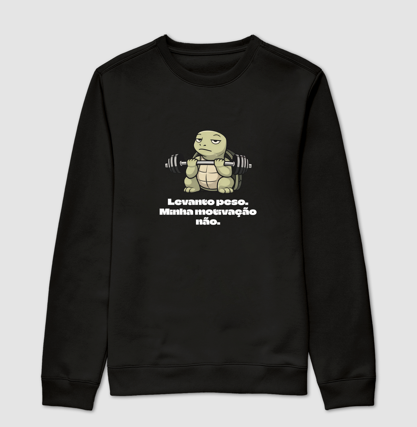 Levanto peso, minha motivação não