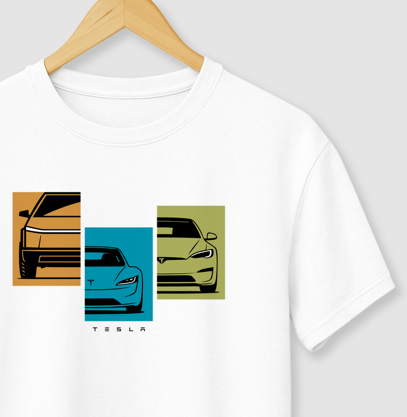 Tesla - 3 cars -  Branca
