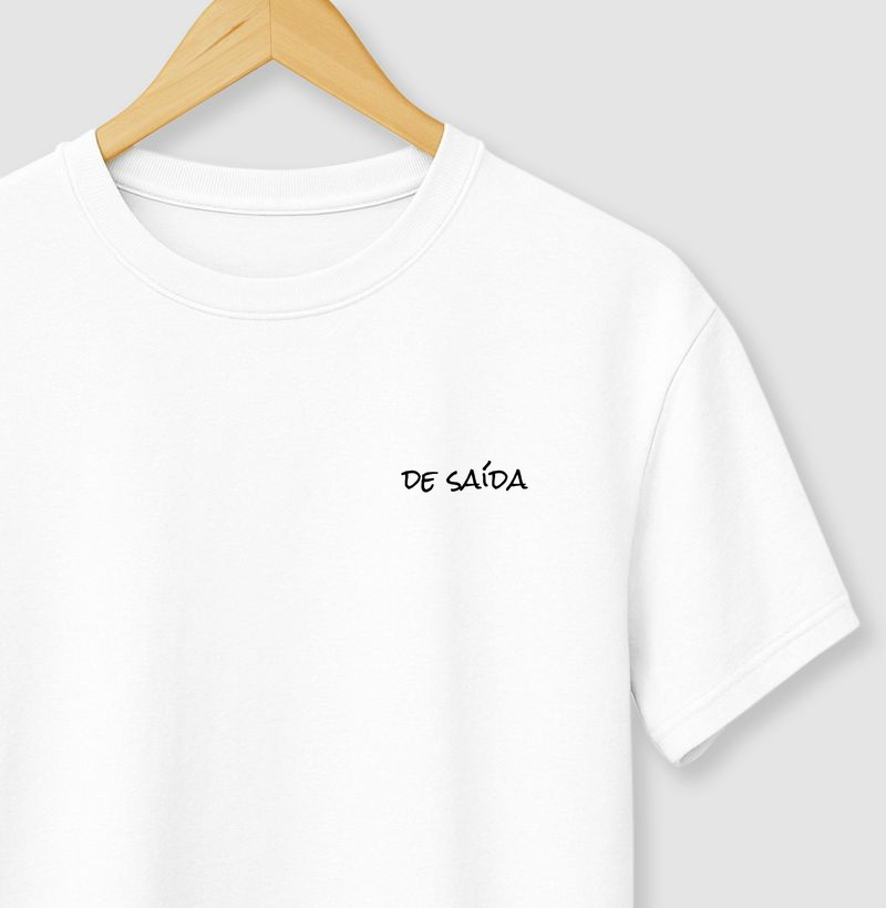 De saída