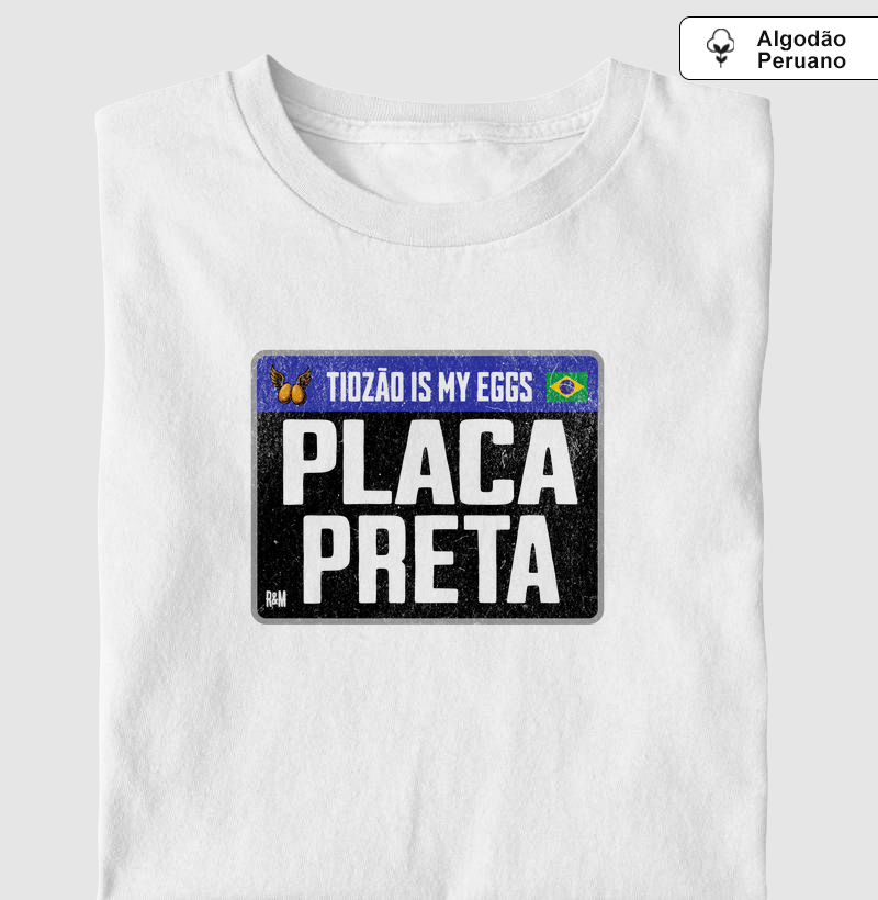 Tiozão Placa Preta