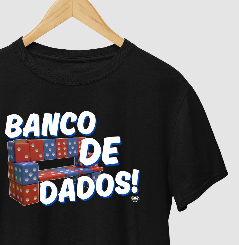 T-Shirt Banco de dados art