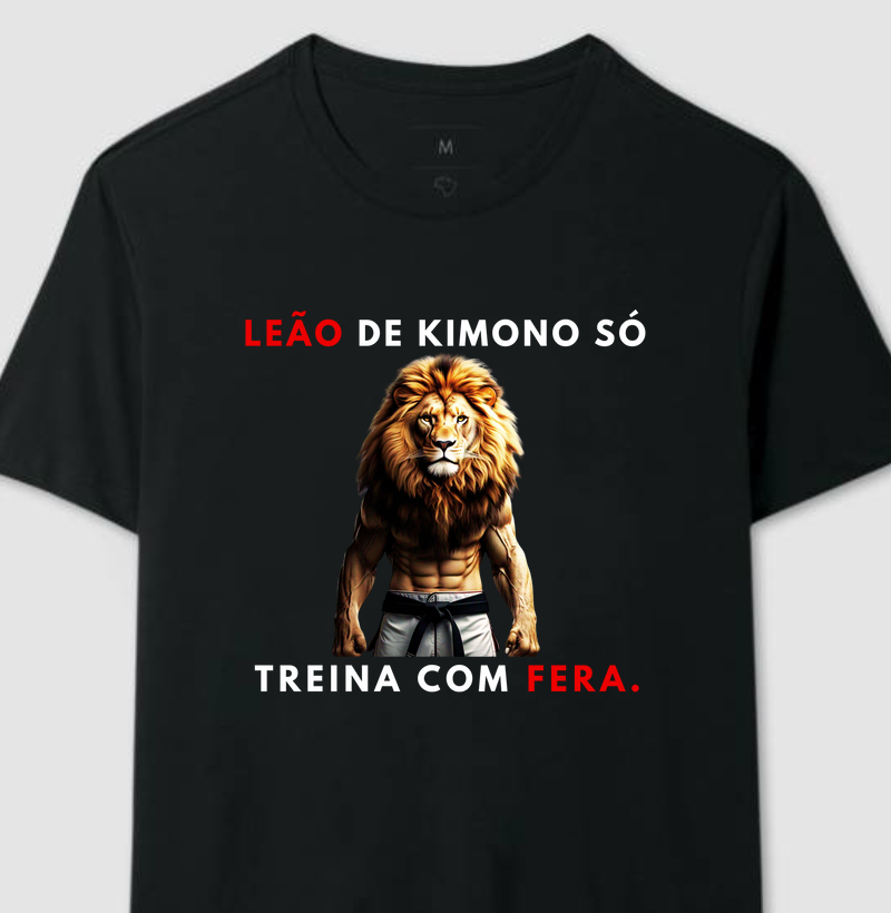 LEÃO DE KIMONO SO TREINA COM FERAS
