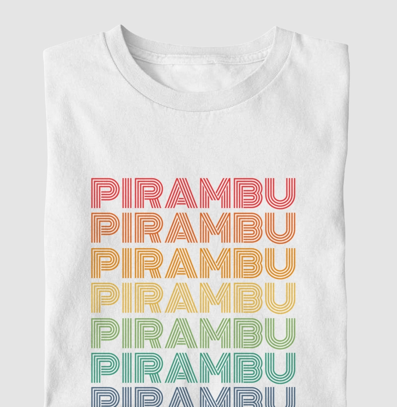 Pirambu Letreiro Retrô