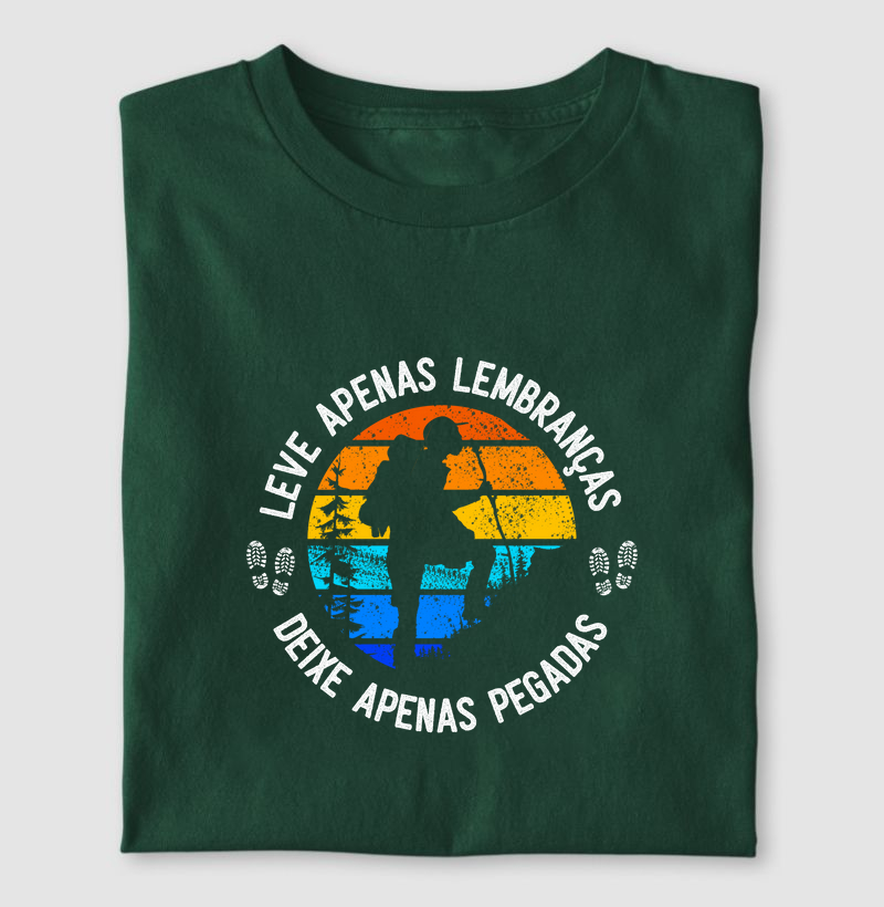 Camiseta Apenas pegadas