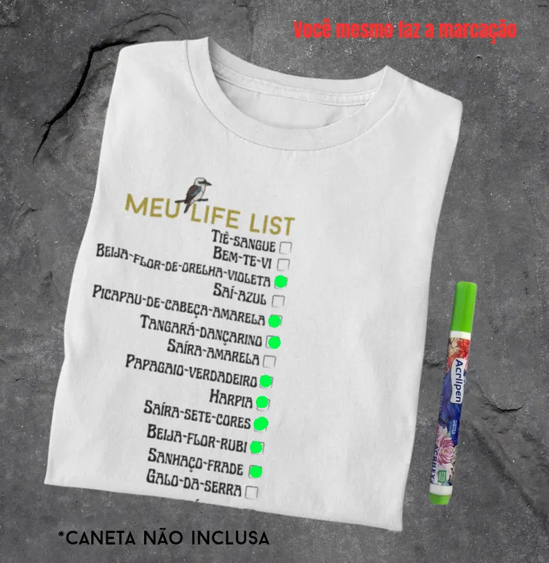 Vista sua life list