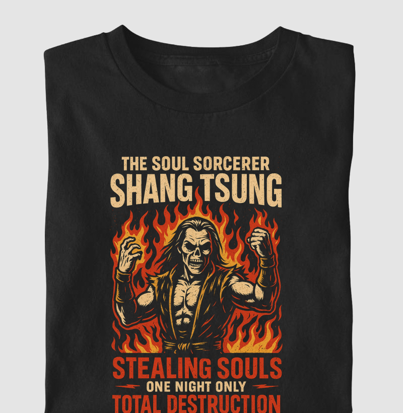 Shang Tsung Stealing Souls Mortal Kombat Rock Collection