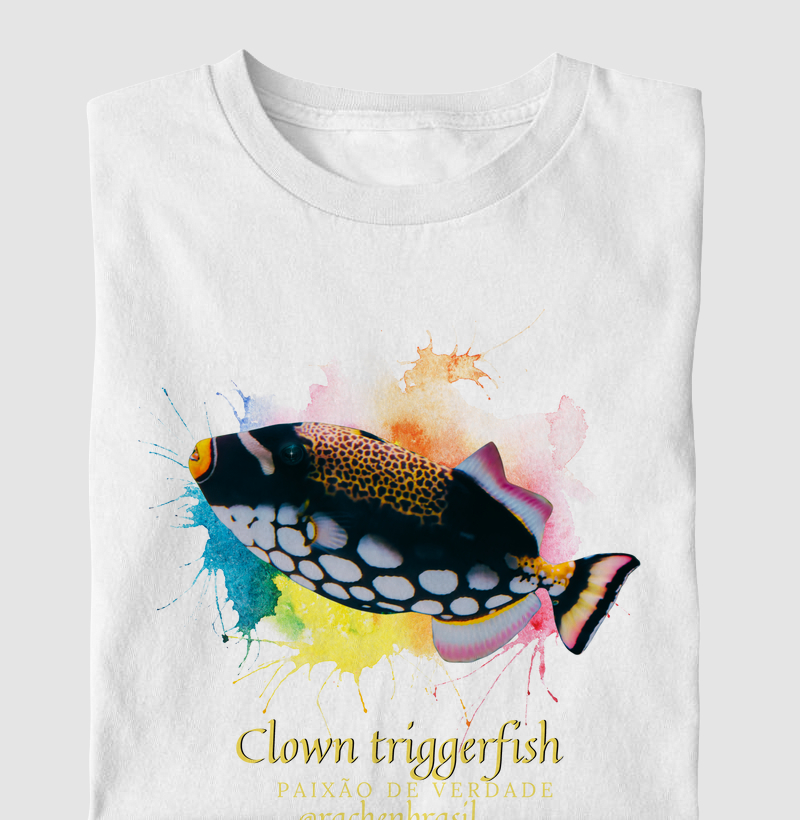 Clown Trigger fish