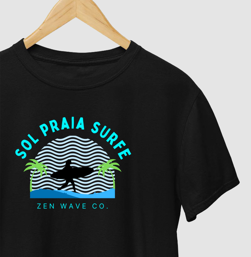 Sol praia e surfe