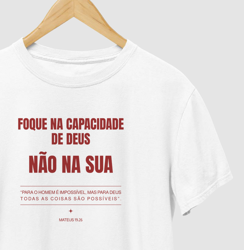 CAMISETA CAPACIDADE