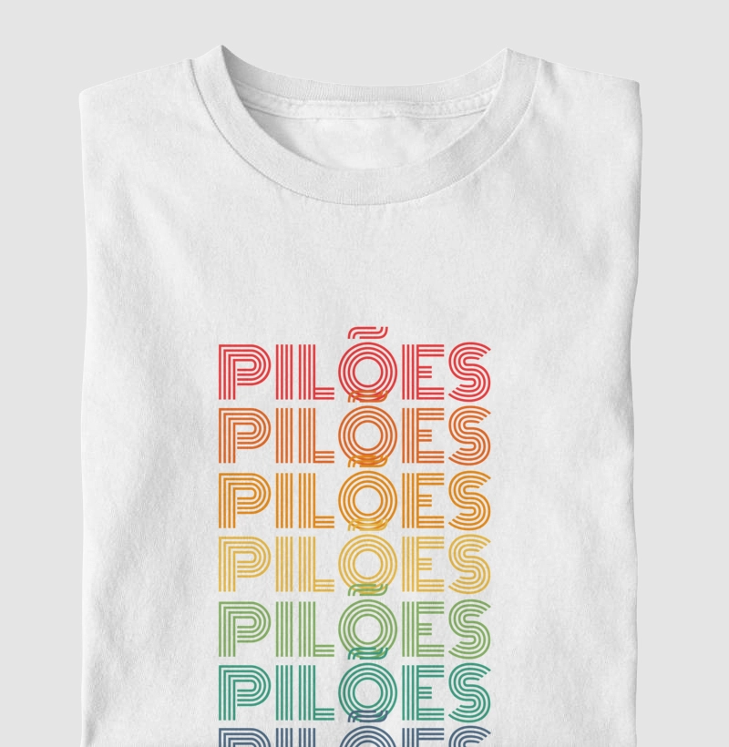 Pilões Letreiro Retrô