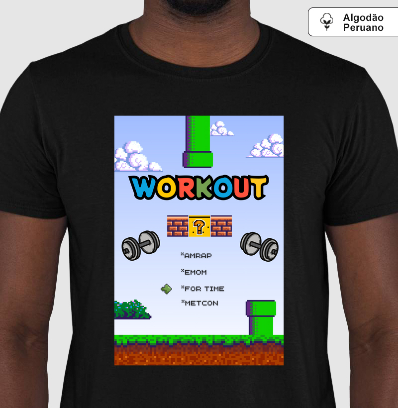 SUPER WORKOUT - ALGODÃO PIMA/PERUANO