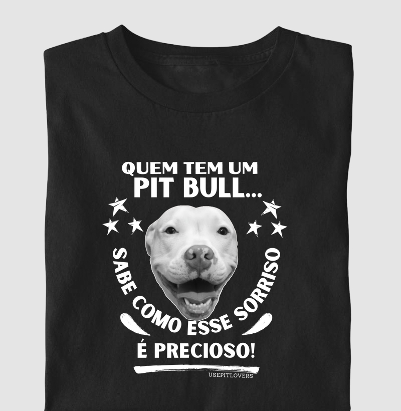 QUEM TEM UM PITBULL SABE COMO ESSE SORRISO É PRECIOSO