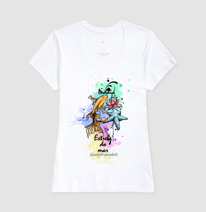 Camiseta Cabocla Estrela do Mar