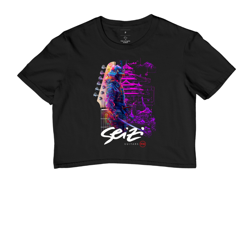 Seizi Samurai Guitar Neon