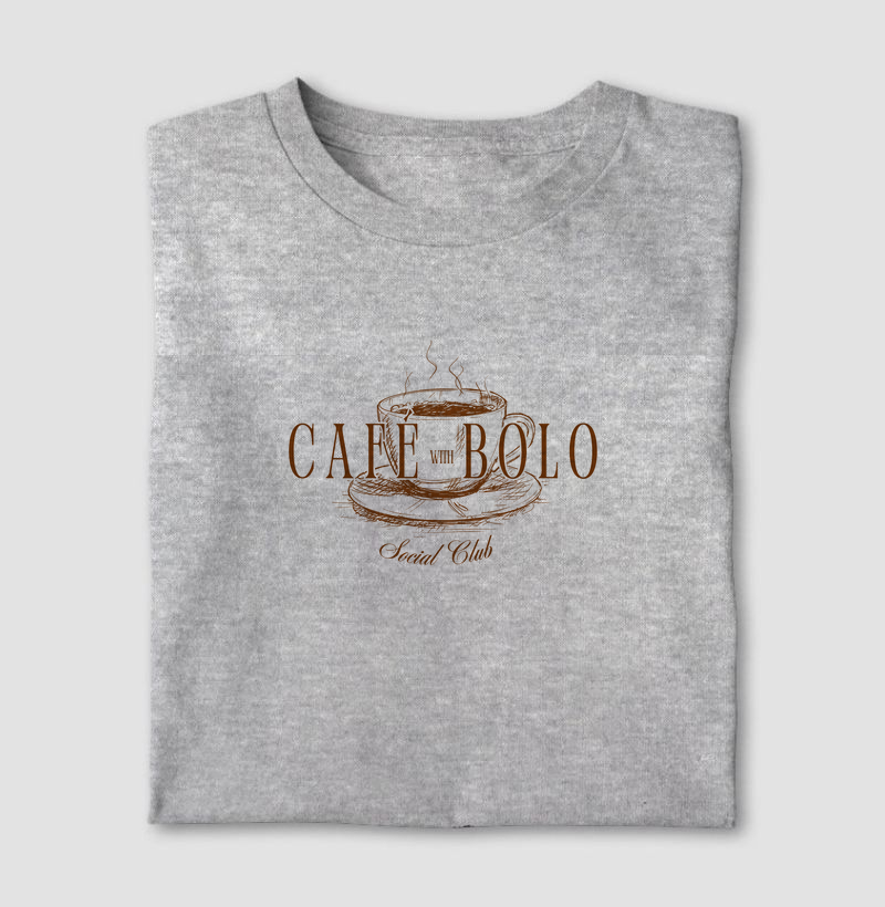 Camiseta Café with Bolo