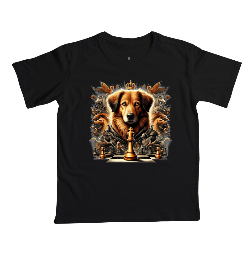 Golden Retriever do xadrez