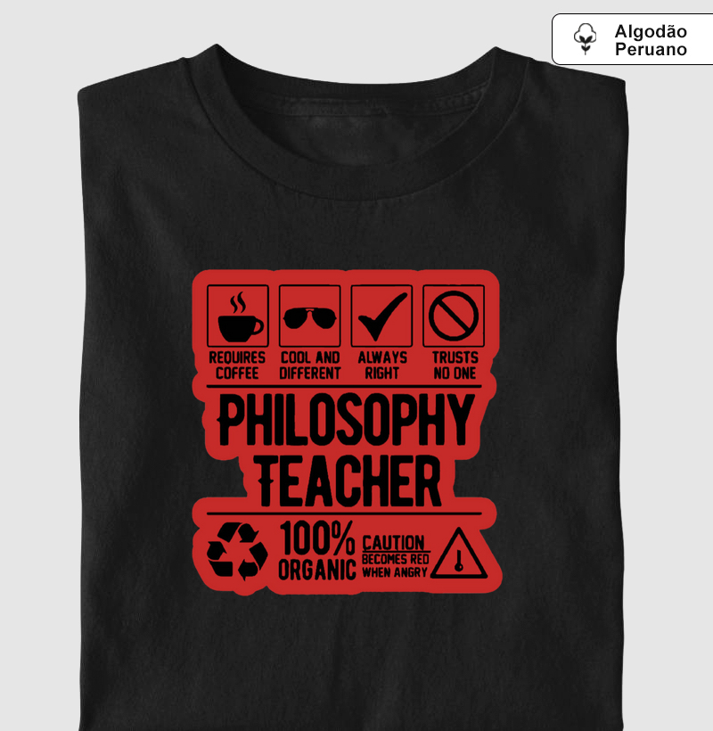 Professor de Filosofia - Philosophy Teacher