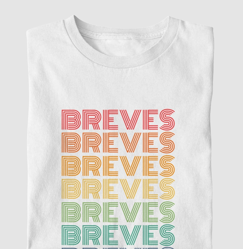 Breves Letreiro Retrô