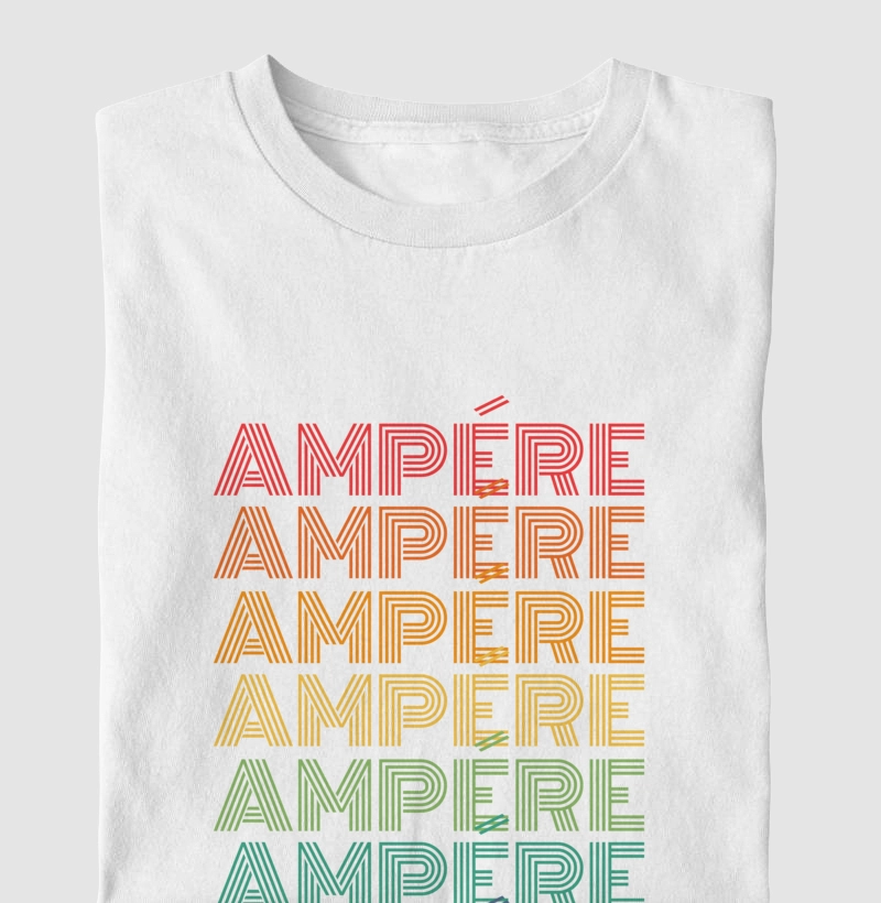 Ampére Letreiro Retrô