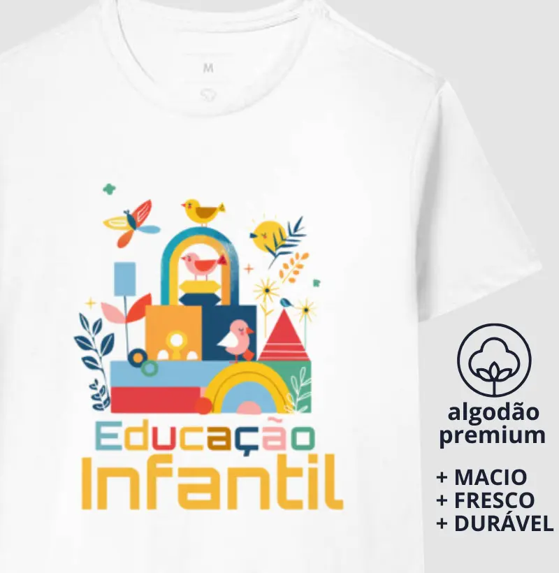 Camiseta Educação Infantil