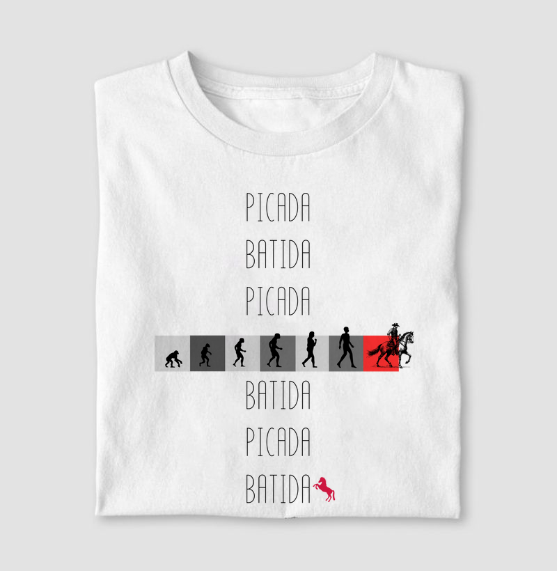 CAMISA EVOLUÇÃO HUMANA