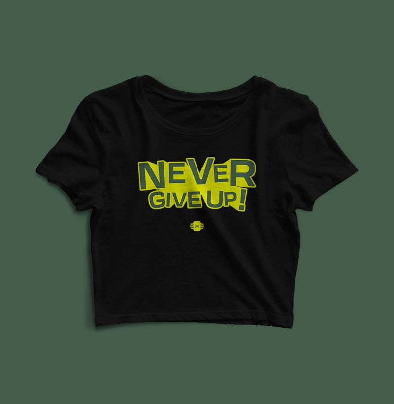 Never Give Up | Cropped