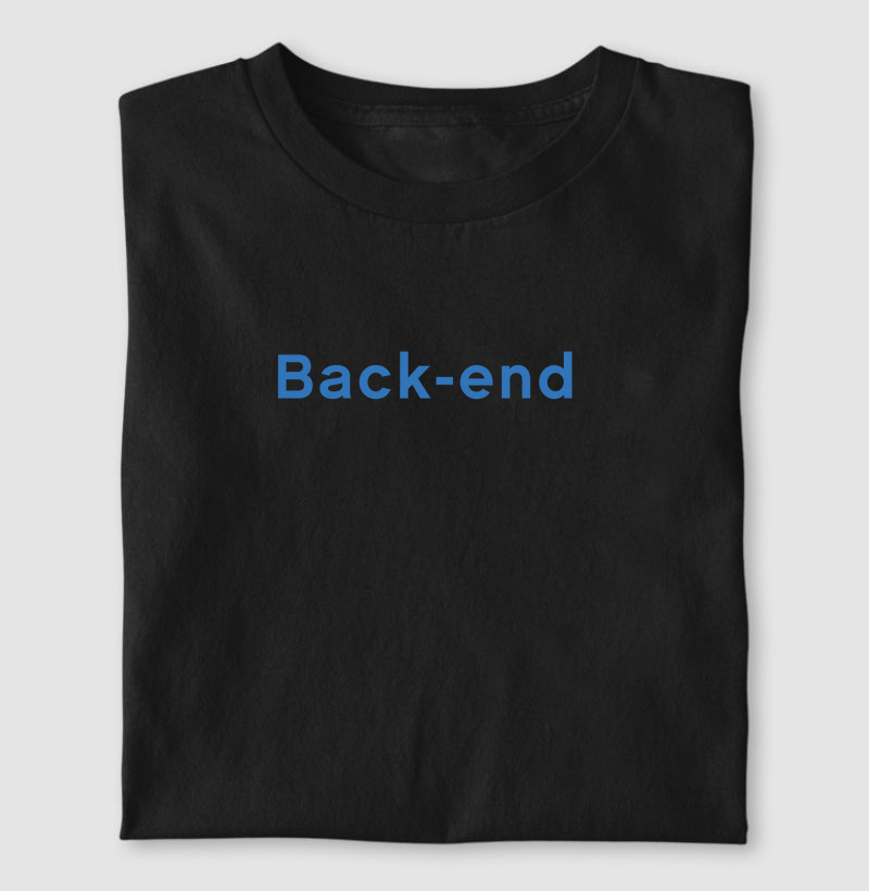 Camiseta Back-end