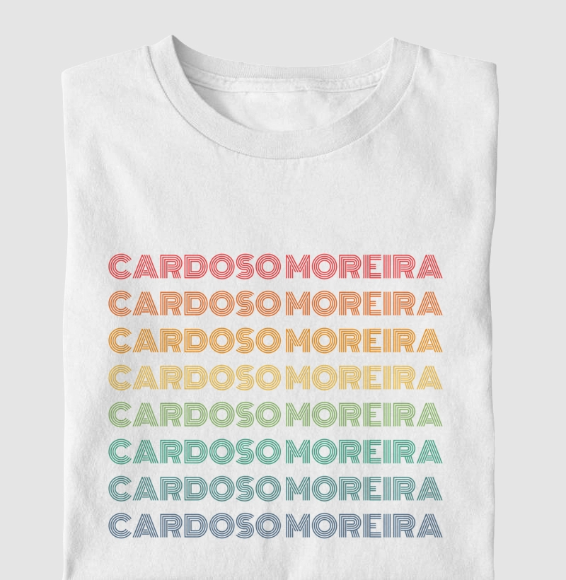 Cardoso Moreira Letreiro Retrô