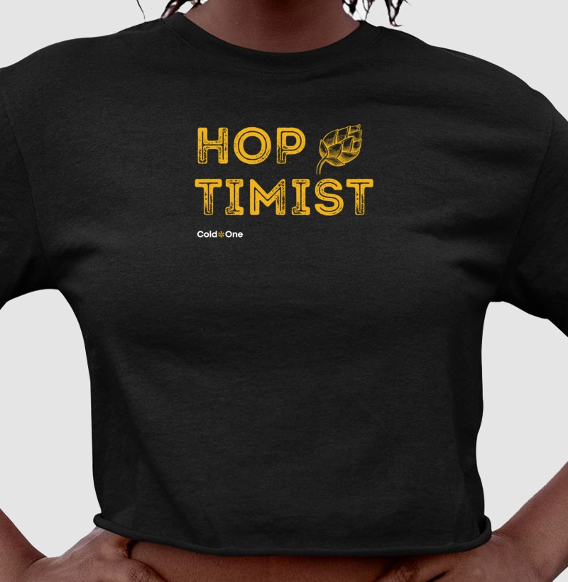 Camiseta Cropped Hoptimist