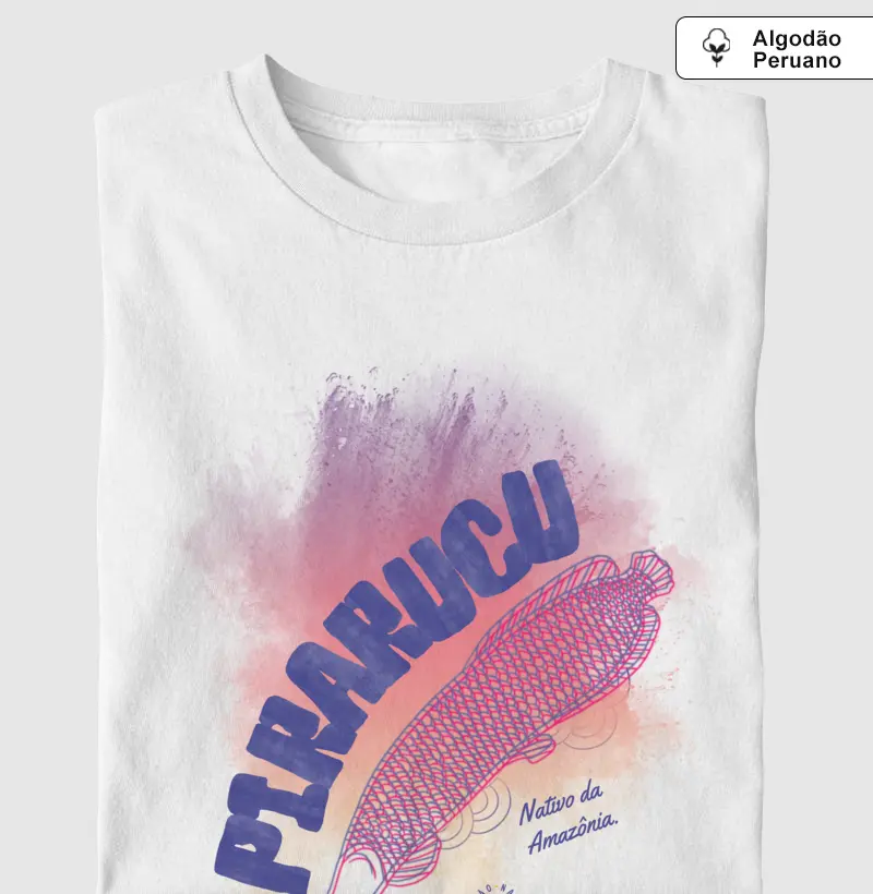 Camiseta Algodão Peruano Pirarucu